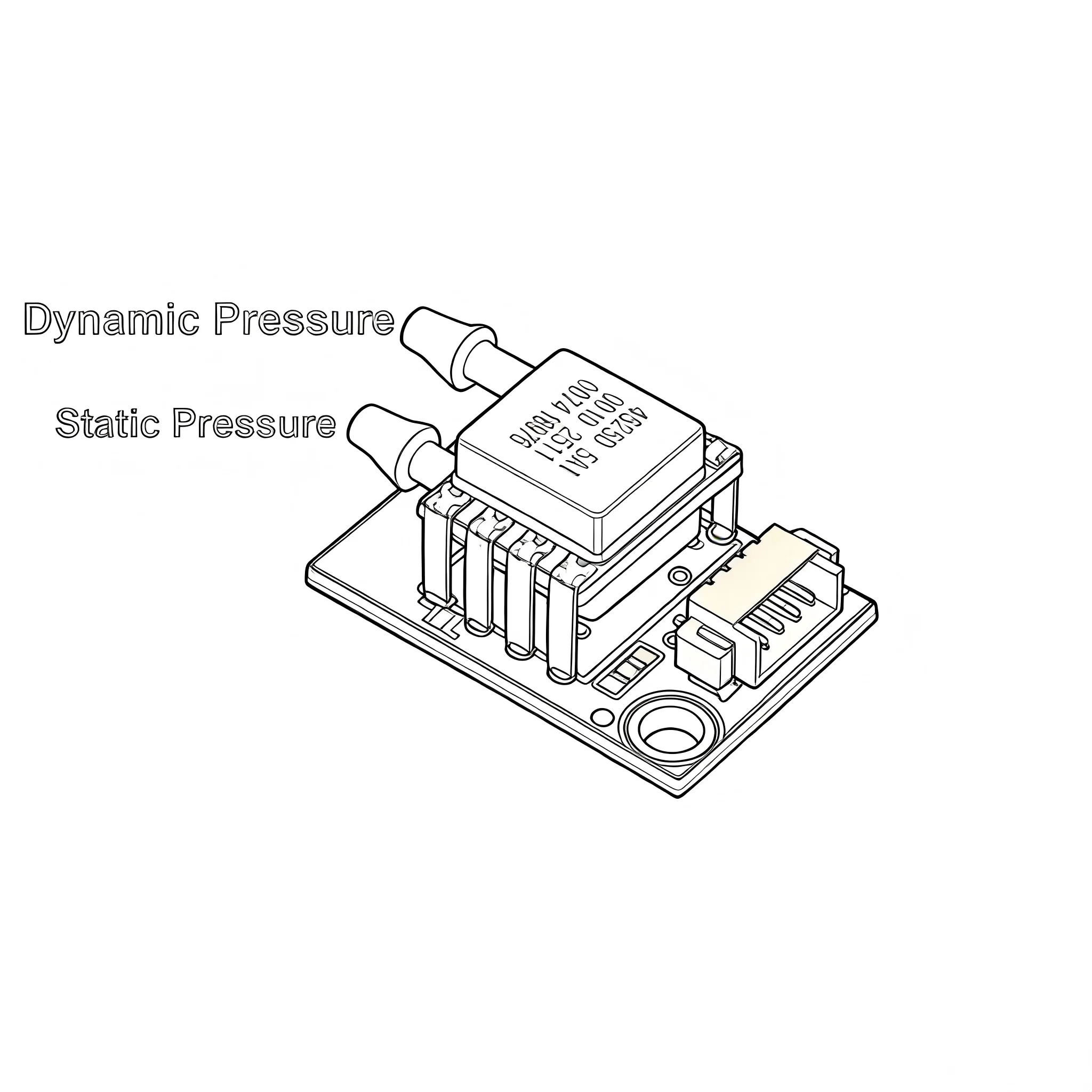 Differential Airspeed MS4525DO Airspeedometer Airspeed Sensor for 2.4.8/6C Flight Controller Ardupilot ArduPlane