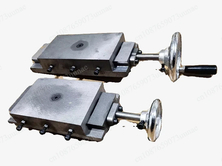 Cast iron dovetail groove with rod sliding plate linear one-way hand sliding module sliding block mechanical guide table