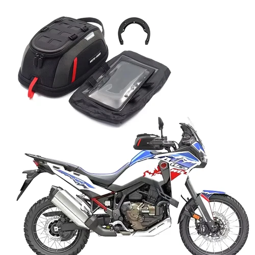 Imagen 2 del producto CRF1100L África Twin bolsa de tanque para motocicleta bolsa de tanque magnética bolsa de tanque rápido para Honda CRF1000L Africa Twin Adventure 2020-2025