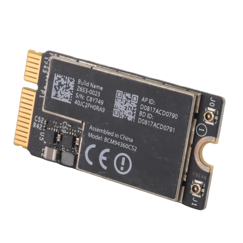 

BCM94360CS2 Wireless Wifi Card Bluetooth 4.0 802.11Ac Hackintosh Macos For Air 11Inch A1465 13Inch A1466 2013 MD711LL