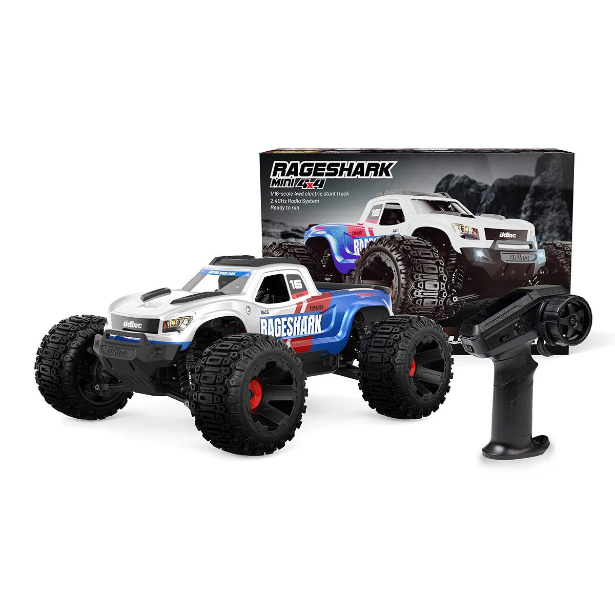 

UD1611 Радиоуправляемый автомобиль 1/16 UDIR/C 4WD Внедорожный альпинистский гусеничный автомобиль 2,4G 30 км/ч Высокоскоростной электрический автомобиль с дистанционным управлением Игрушки для детей
