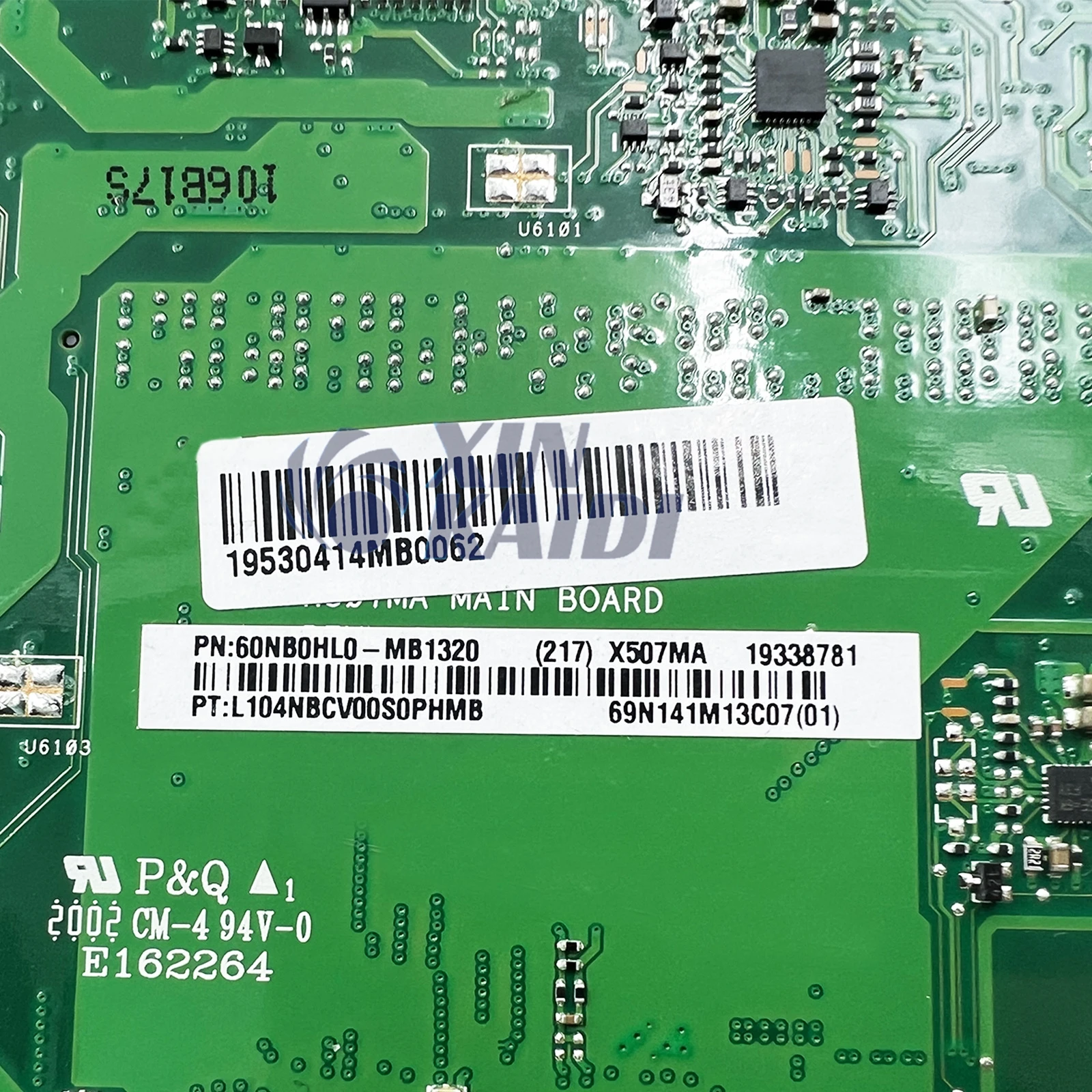 Imagem -04 - Placa-mãe Portátil para Teste Asus X507ma X507m X507 F507 X507la X507l w Pentium N5000 N4000 i3 I55th 100