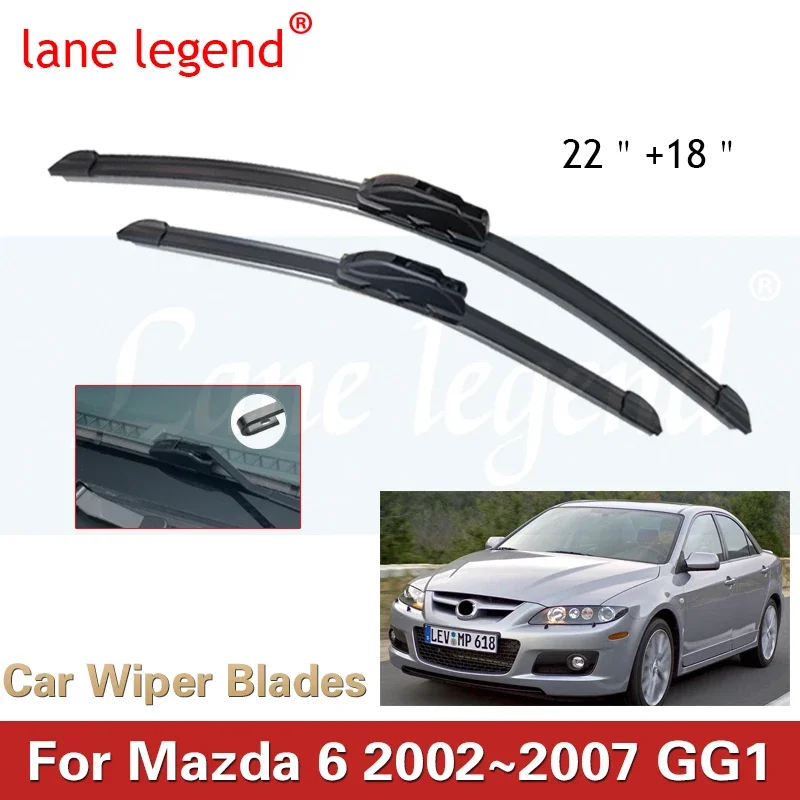 

Car Wiper Blade for Mazda 6 2002~2007 GG1 Mazda6 Front Windscreen Windshield Wipers Car Accessories Atenza 2003 2004 2005 2006