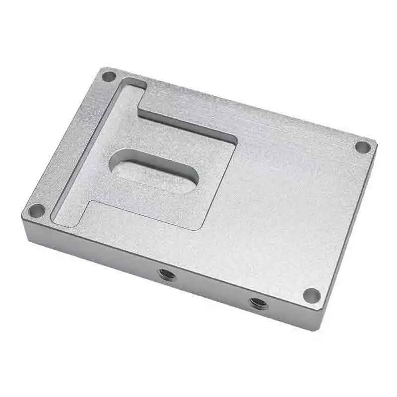 Non Standard Customized Precision Parts Cnc Milling Machining Square Fixed Block Rapid Prototyping Make Steel Parts