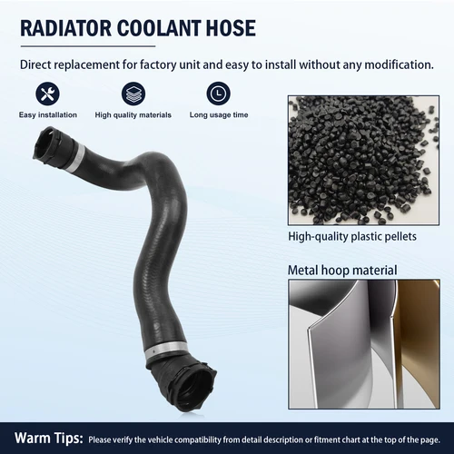 Imagen 2 del producto 17127535529 Juego de mangueras de refrigerante de radiador superior e inferior para X3 G01 2018-2019 X4 G02 2019-2020 17127535531