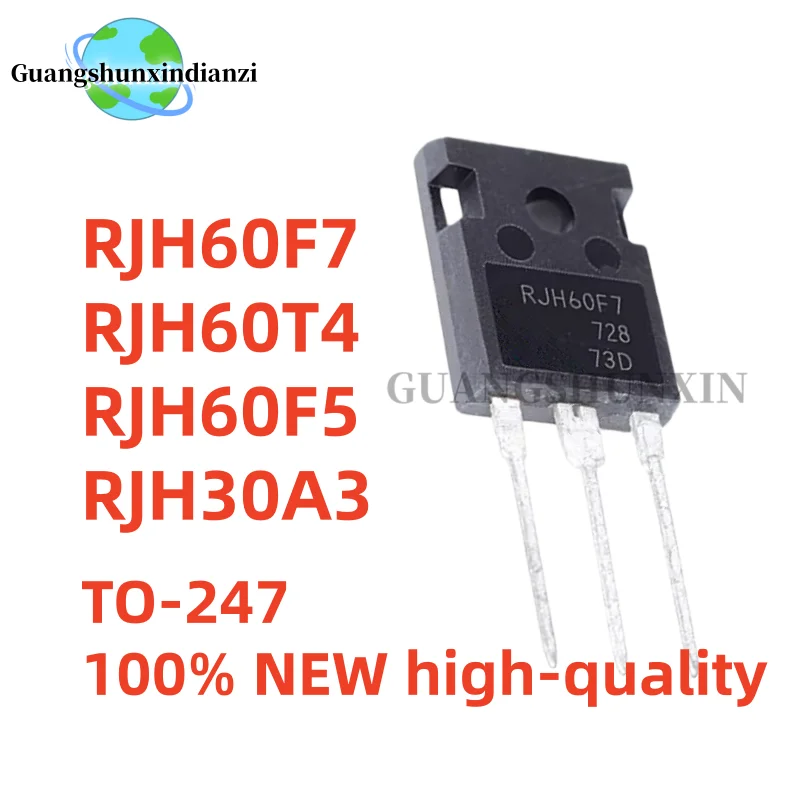 5Pcs 100% NEW high-quality RJH60T4 RJH60F5 RJH60F7 RJH30A3 TO-247 IGBT High-power transistor Best Quality In Stock