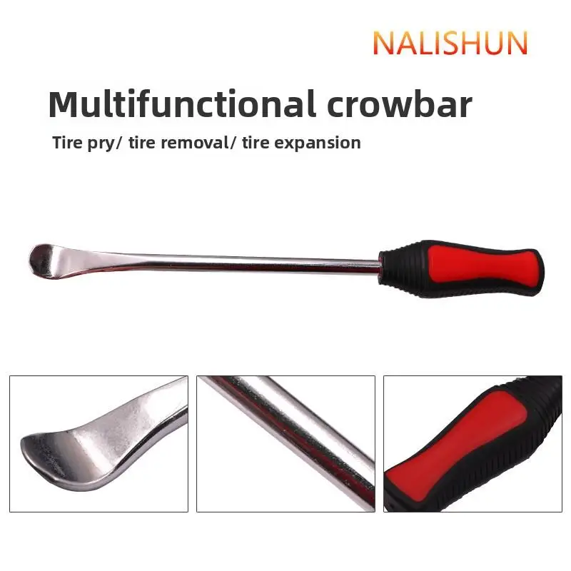 Multifunctional Crowbar Tire Changing Lever Tool Iron Tyre Motor Bicycle Tire Changing Tool Levers Auto Spoon Tire Kit Changing