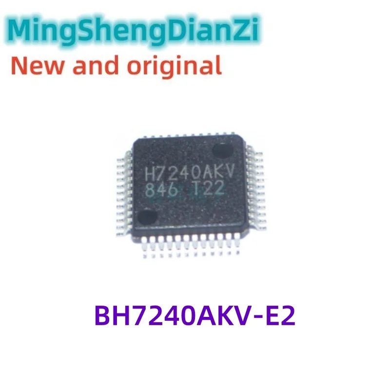 5PCS BH7240AKV-E2 H7240AKV TQFP-48 color TV signal encoder chip
