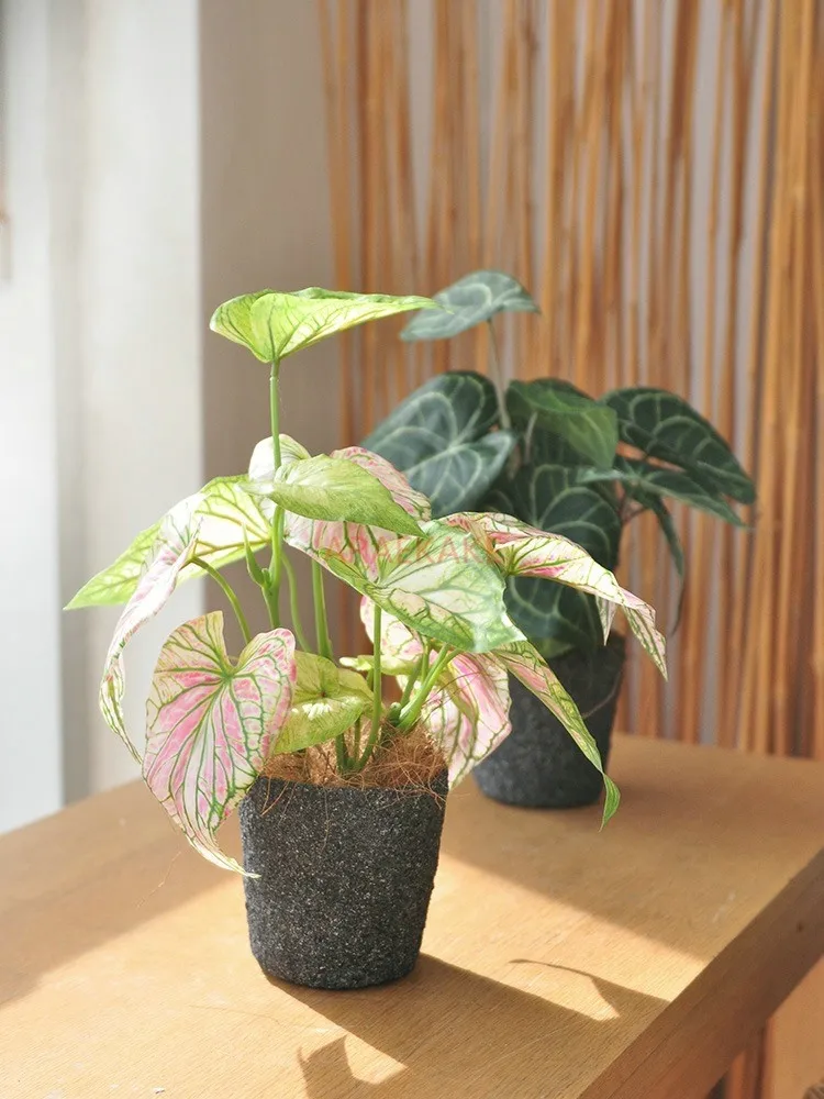 

1 шт. украшения для дома, имитация листва, растение, стол, бонсай, зеленые растения,