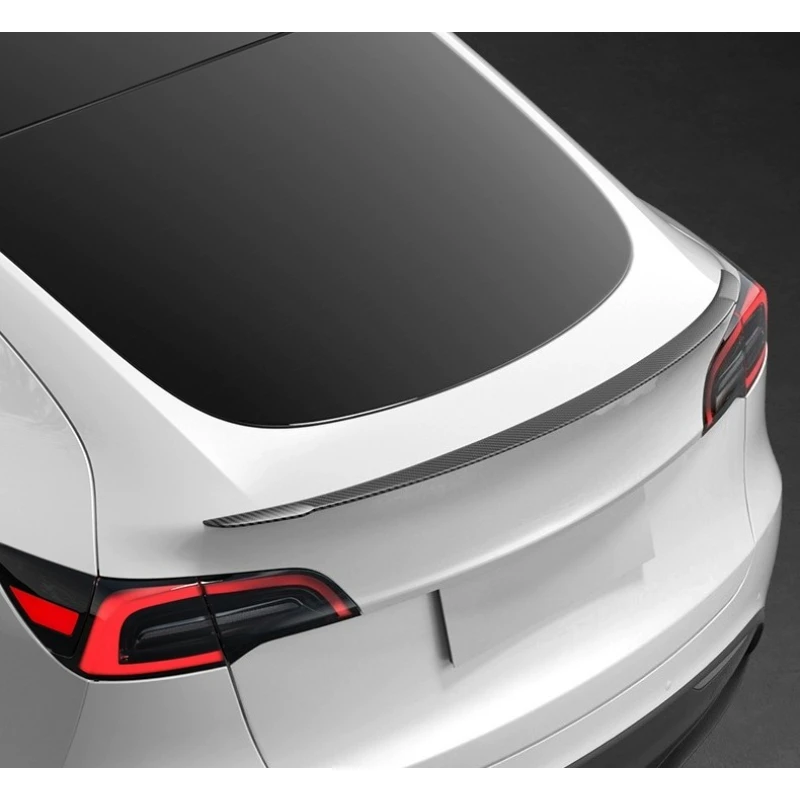 

For 25 Refreshed Tesla Model Y/3 Performance P Version Sporty Stylish Rear Spoiler Trace Free Installation Exterior Modification
