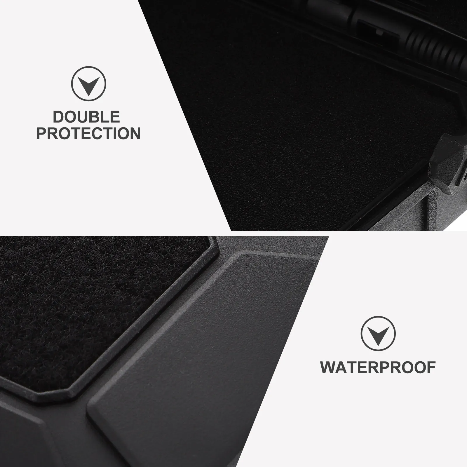 Nylon Tactical Box Shockproof Outdoor Equipment Storage Container Portable Carrying Tool Case Survival Gear Storage