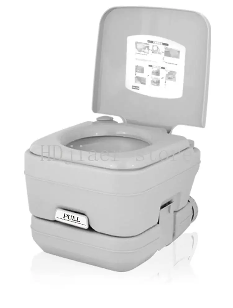 

10L Portable Toilet for Outdoor Camping Hiking Traveling - Compact Camper Toilet Solution for On-the-Go Hygiene