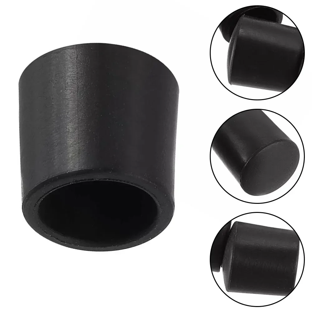 Questionand-Embouts de butée de porte en caoutchouc efficaces, remplacement, installation rapide, empêche les claquages, noir, 8 pièces