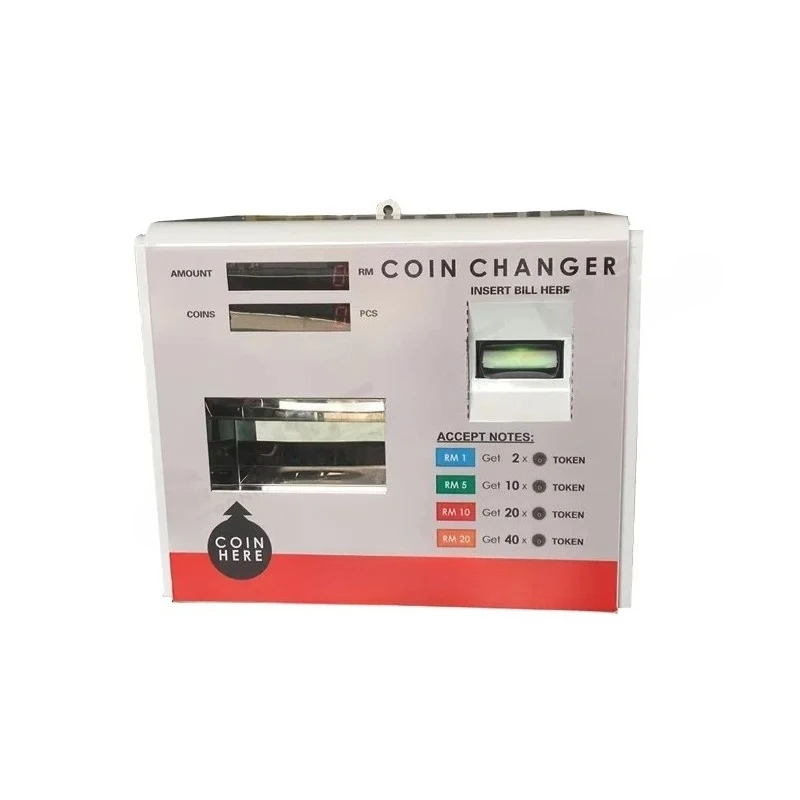 Customized Vending Machine for Coin and Bill Change Currency Exchange Banknote Changer Product in laundry