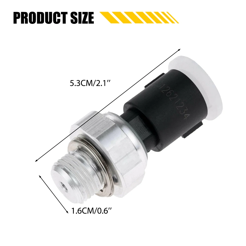 HD 1PC High Quality Engine Oil Pressure Sensor Gauge Sender Switch Send For Chevrolet Silverado GMC Hummer 2003-2008 2009-2017