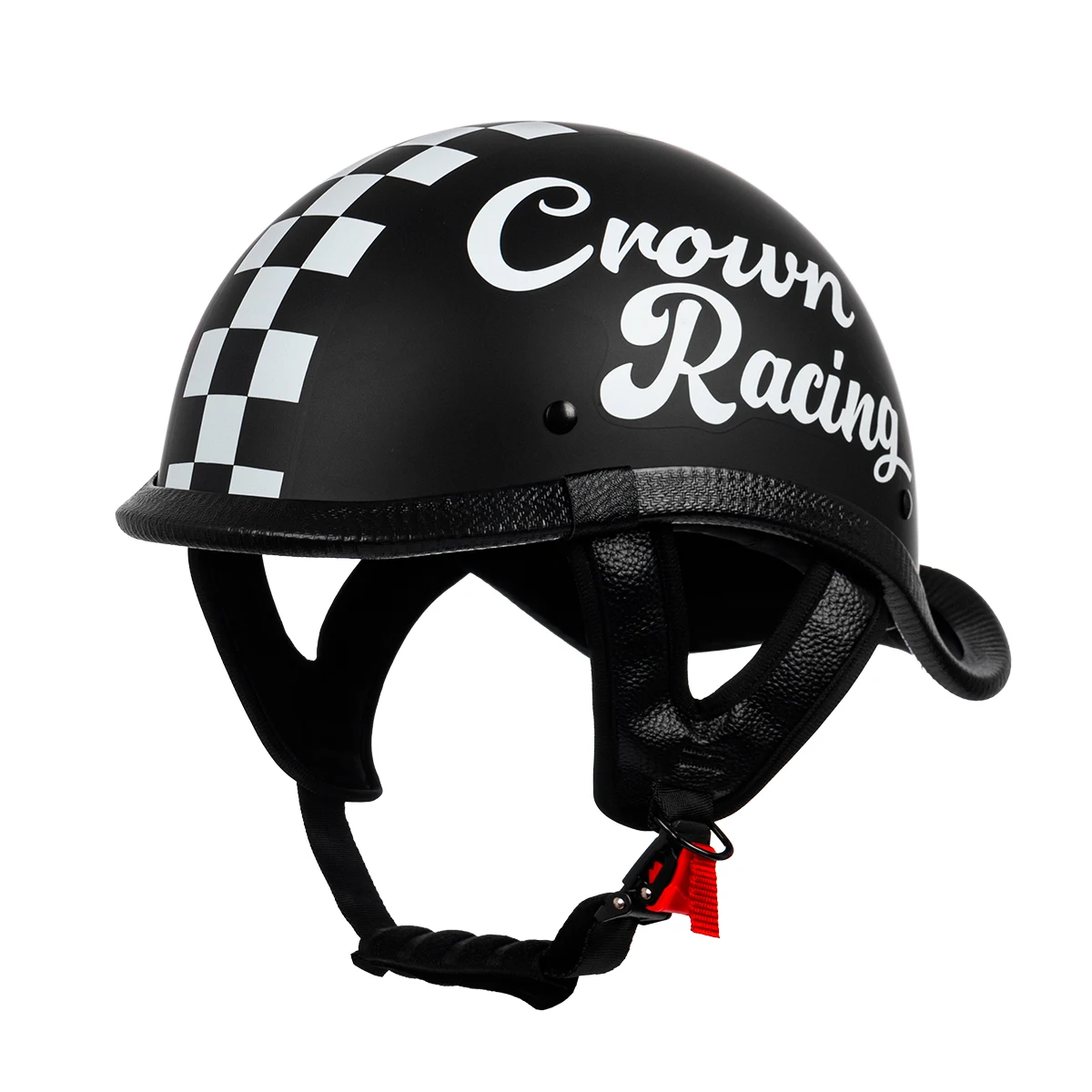 

ROCK RUFI Classic Motorcycle Half Helmet - Slim Design Lightweight Open-Face Half-Face Helmet