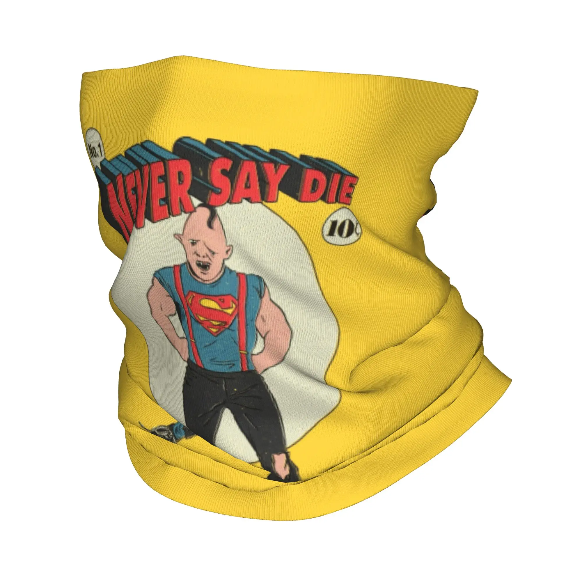 Custom The Goonies Never Say Die Winter Headband Neck Warmer Men Women Ski Cycling Tube Scarf Funny Sloth Face Bandana Gaiter