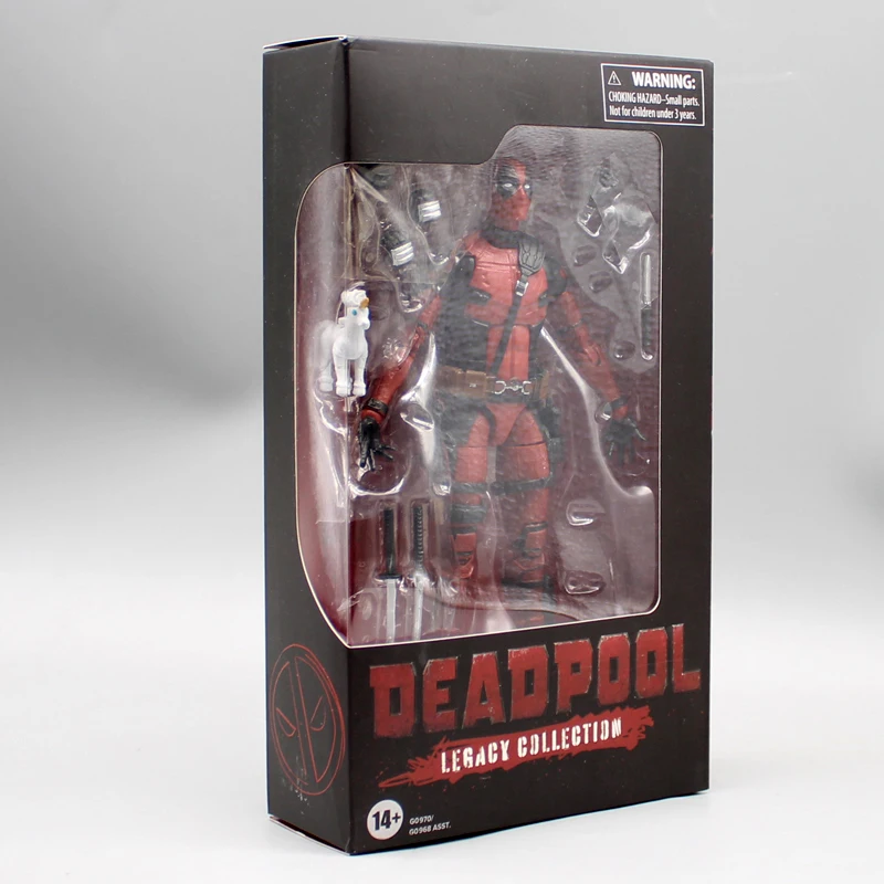 16cm Deadpool 3 Anime Hands-On Series Movie Deadpool Wolverine Logan Handson Model Ornaments Film And Television Peripheral Gift