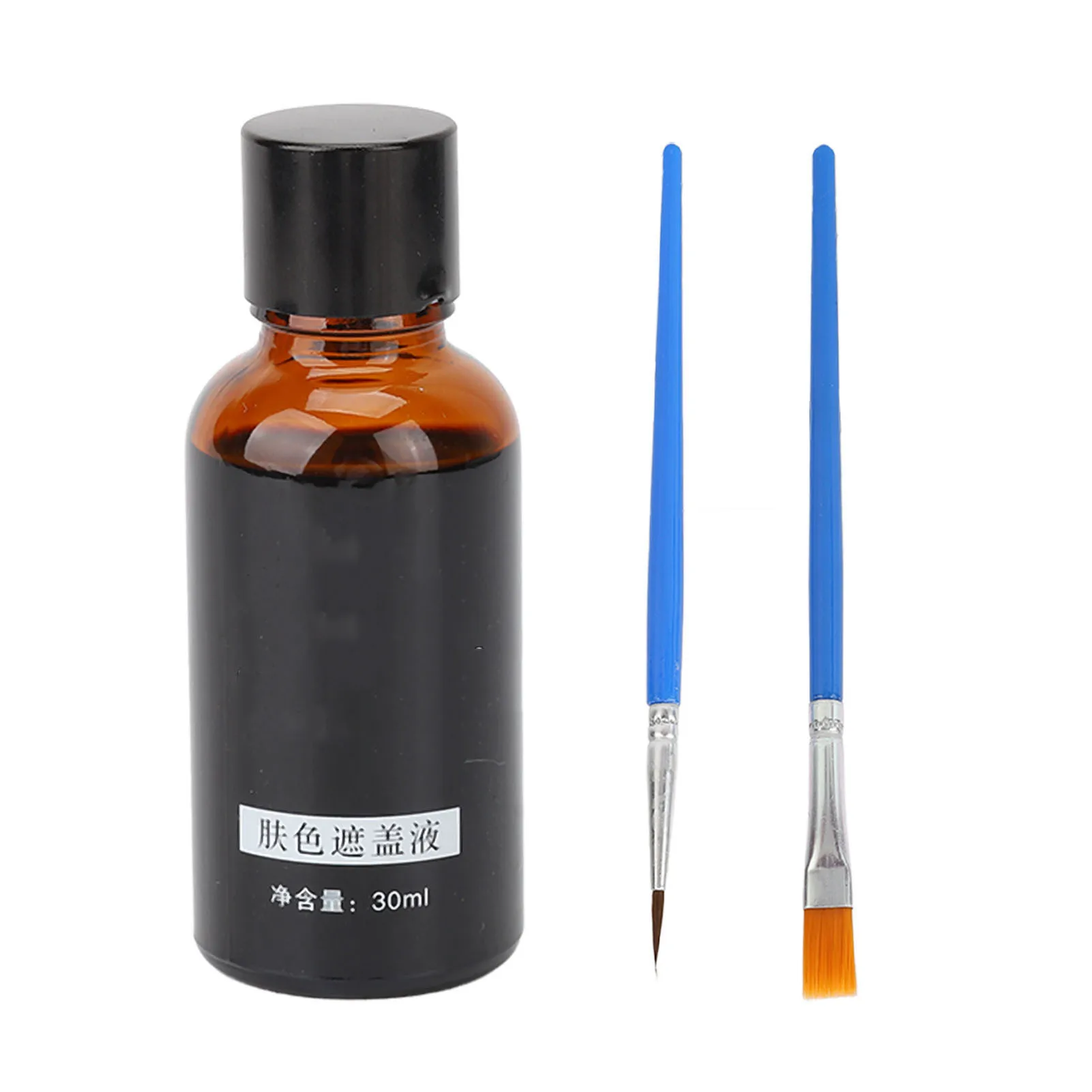 Vitiligo Concealer Liquid 30ml Waterproof Restoration Sweatproof Breathable Gentle Long Lasting Vitiligo Covering Liquid
