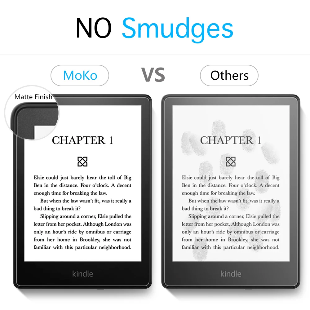 2 PCS PET Screen Protector for Kindle Paperwhite 6.8 Inch 11th Generation 2021 Signature Edition Anti-Glare Premium Screen Film