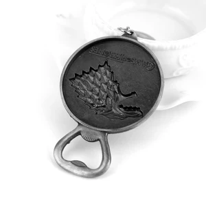 Taht Anahtarlık ve Ejderha şişe Açacağı, El Aksesuarları, Metal ve Stark'ın Kurt Başı, Ejderha, Aslan, Kral, Kulüp, restoran, Bar, Hediye En iyi 10 ürün anahtarı, rei leao-no. 9