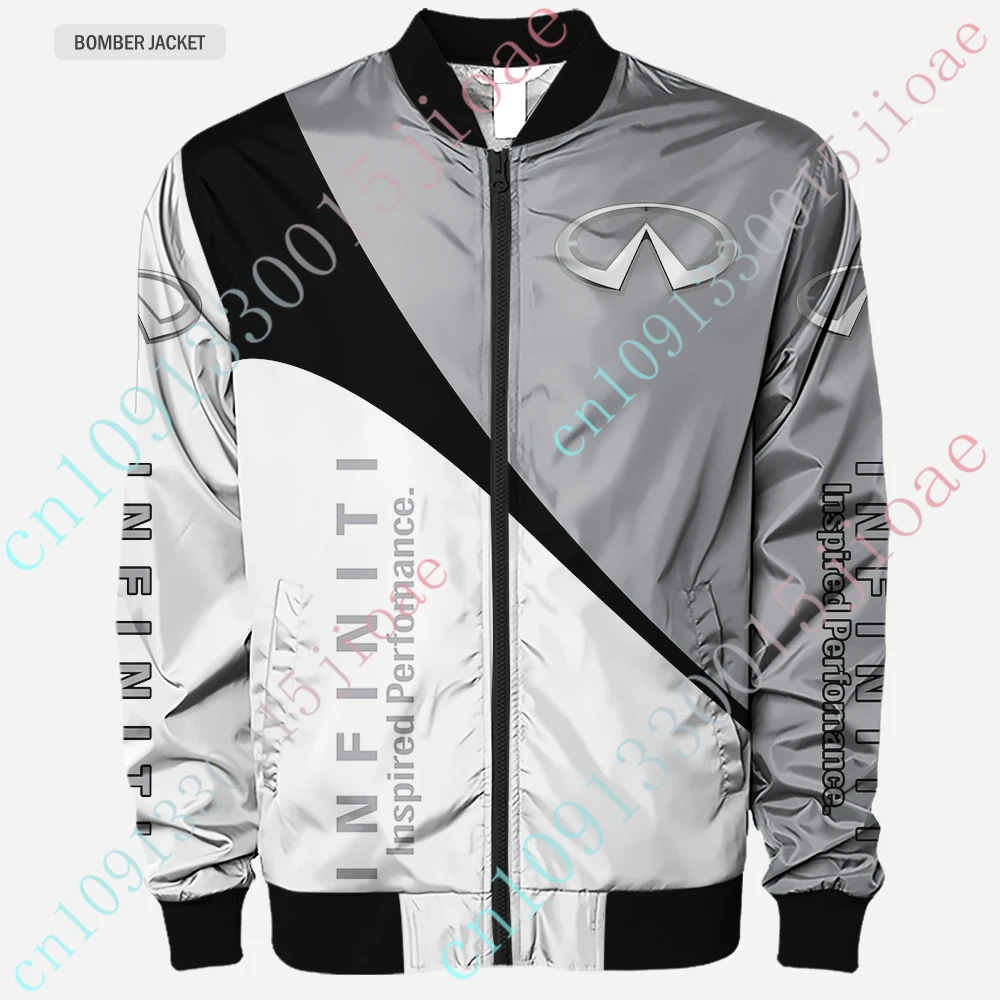 

Infiniti Clothing Harajuku Parkas Windbreaker Techwear Baseball Uniform Bomber Jacket Jackets For Men Thick Coat Custom Logo