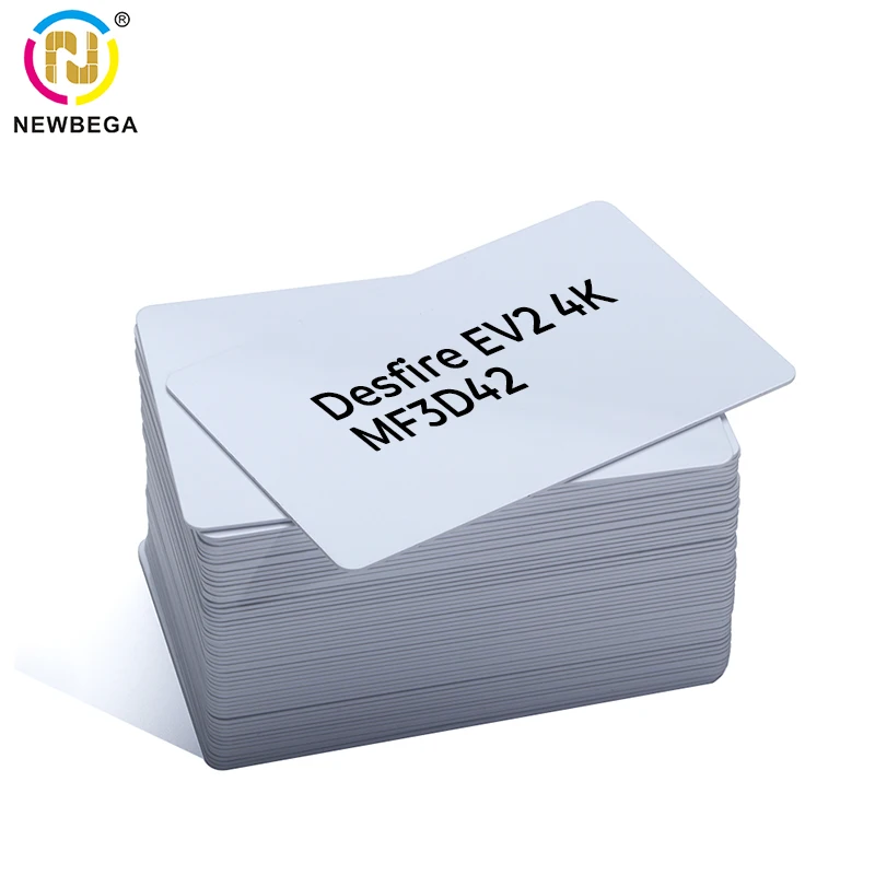 5pcs/10pcs,13.56Mhz Desfire EV2 4K Card RFID Card Large Capacity Blank Card