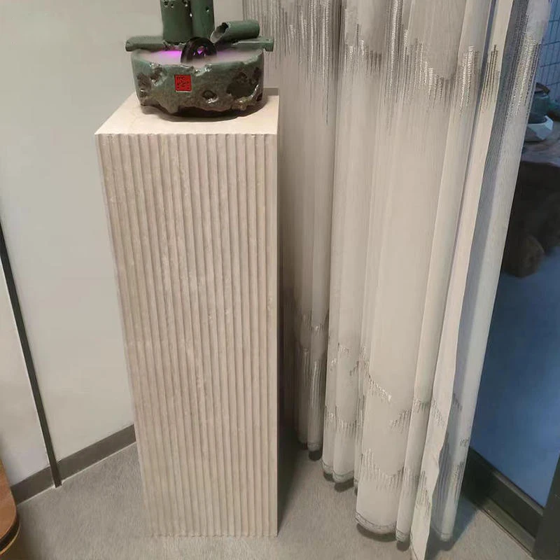 Modern Marble Home Decoration Pillar Side Table Marble Wedding Plinth Natural Stone Flower Stand