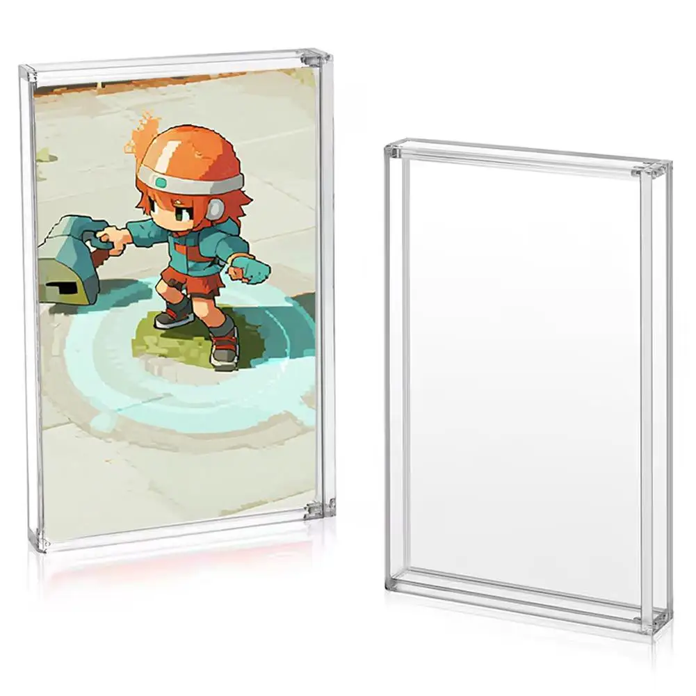  for SWITCH 2 Game Card Display Case Magnetic Acrylic Protective Box With High Transparency Dustproof Game Card Storage Box