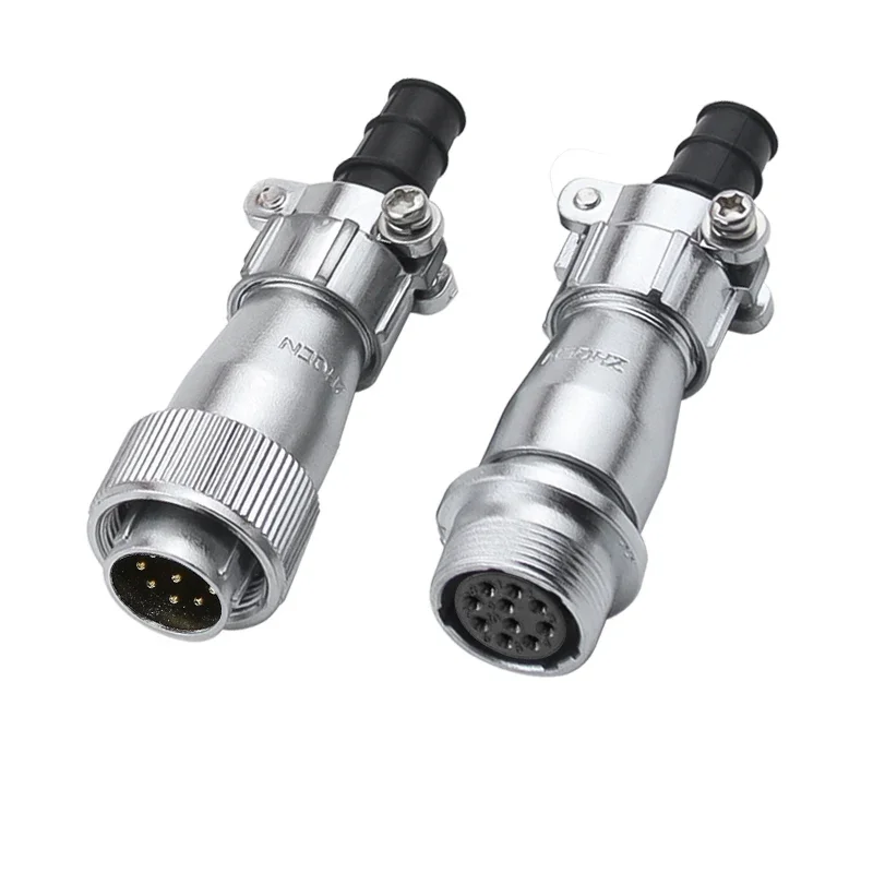 ZHQCN WS16 TY/ZY M16 2Pin 3Pin 4Pin 5Pin 7Pin 9Pin 10Pin Docking Cable Aviation Electrical Connector Male Plug Female Socket