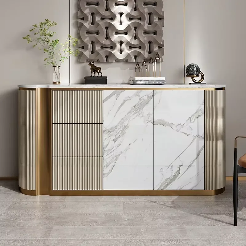 Bathroom Nordic Side Cabinet Minimalist Door Organizer Storage Cabinet Sideboard Decor Woonkamer Kasten Kitchen Furniture