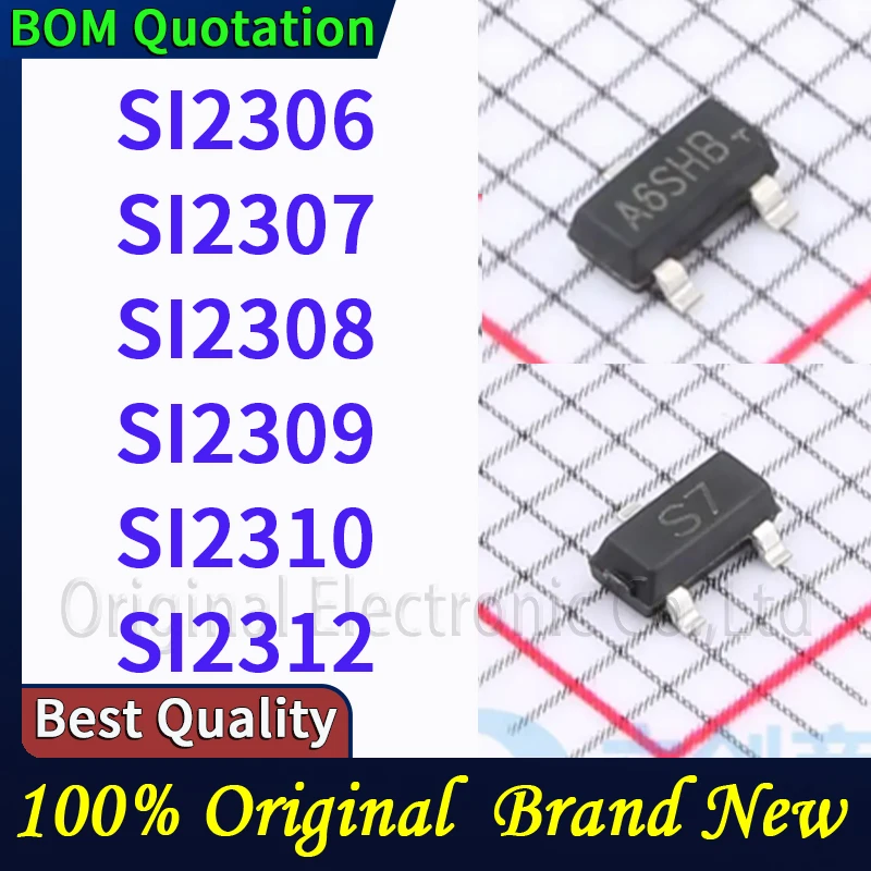 

20 шт./лот SI2306 SI2307 SI2308 SI2309 SI2310 SI2312 В наличии Оригинальные высококачественные компоненты