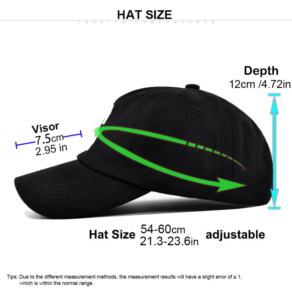 High Quality Cotton Baseball Caps Embroidery Letter C Strapback Hats Fashion Women Men Outdoor Curved Brim Visor Cap Gorras