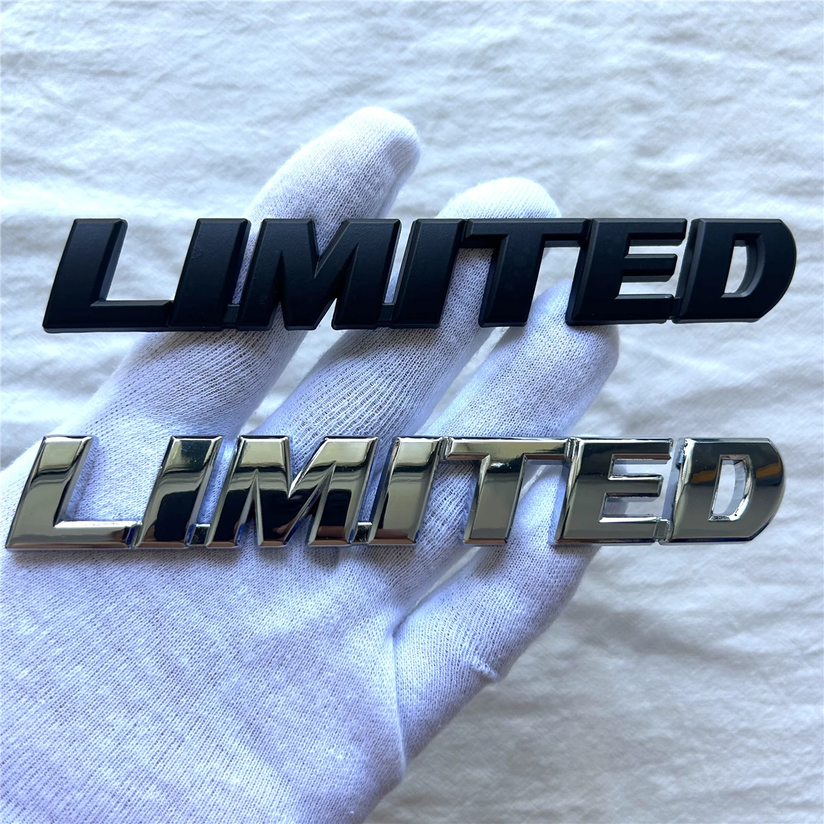 LIMITED metal car logo is suitable for body trunk tail side sticker decorative decal accessories