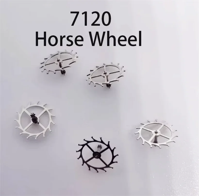 Watch Accessories Are Suitable For Domestic 7120 Mechanical Movements Loose Parts Repairing Watches escape Wheels Horse Wheels