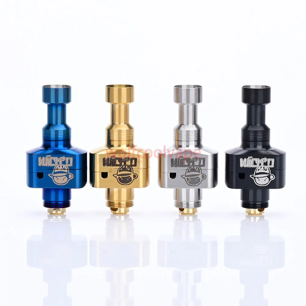 

Wolfcoolvape Wick 'd Bridg 'd Omega RBA мост Боро устройства/заготовка/BB мод комплект бак 1,2 мм/2,5 мм/3,0 мм/3,5 мм/4,0 мм