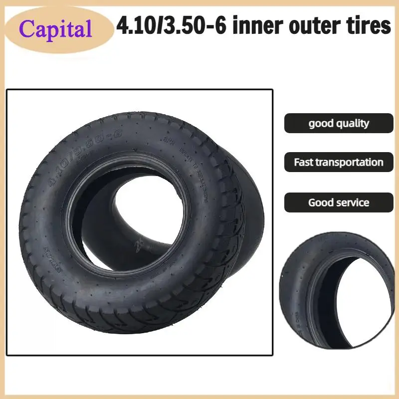 Electric scooter Three Way Car Wheelchair 4.10/3.50-6 Inner Tube Elderly scooter tires
