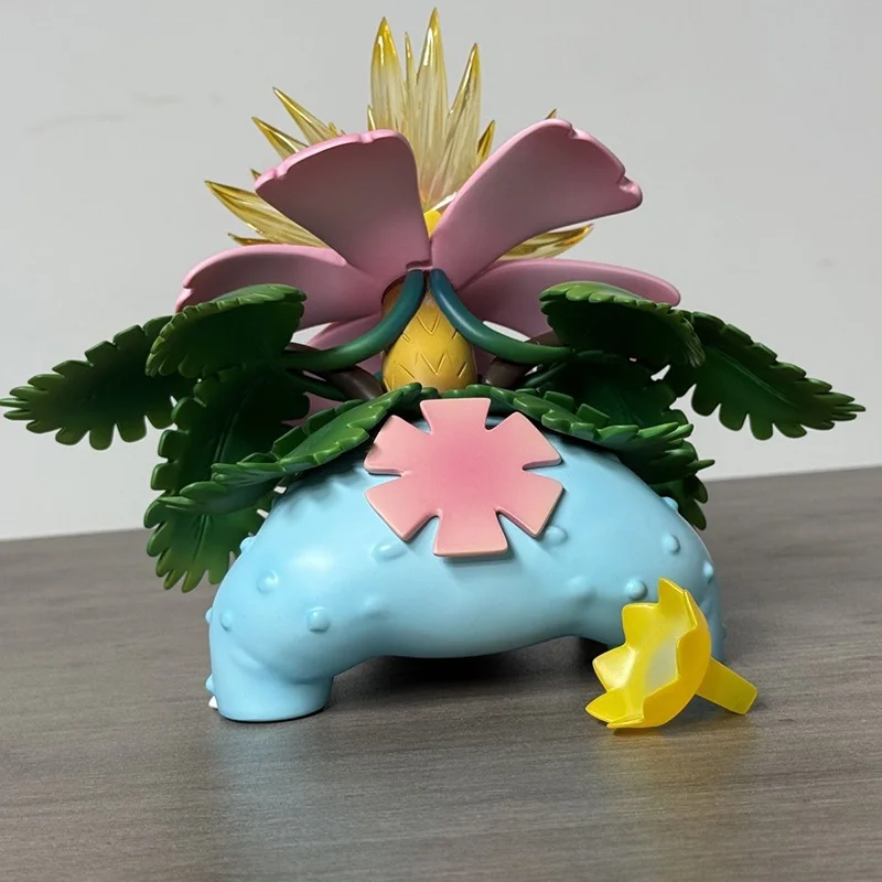 جديد 15 سنتيمتر البوكيمون أنيمي دمية Gk Bulbasaur Ivysaur Venusaur الشكل Led بولي كلوريد الفينيل Actiondecoration تحصيل نموذج عيد ميلاد الاطفال اللعب
