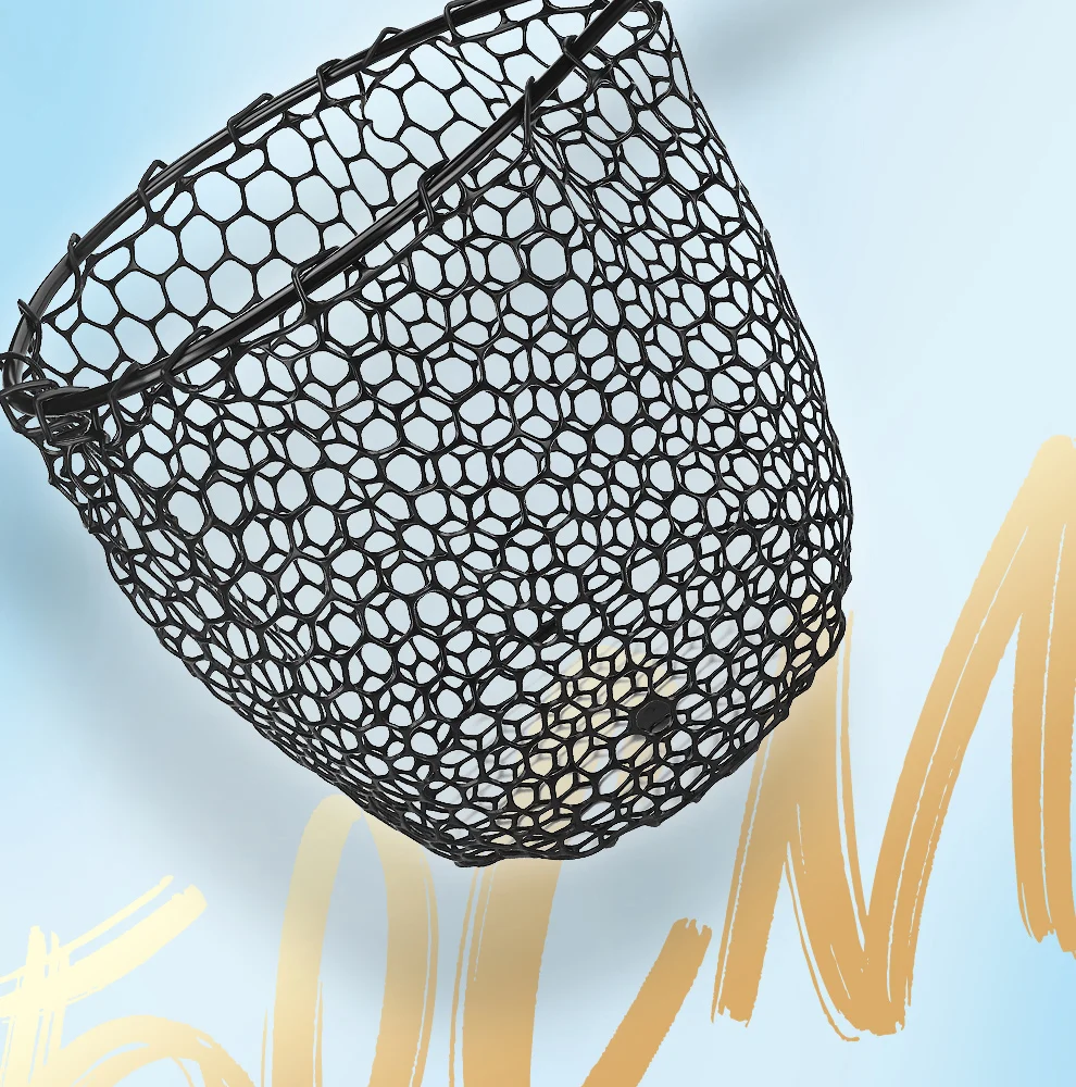 WEIHE 1 Stück Faltbares Netz 16 # Aluminiumlegierungs-Netzstange, Silikon-Netztasche, Teleskop-Netz für den Bachlauf – Detail 11