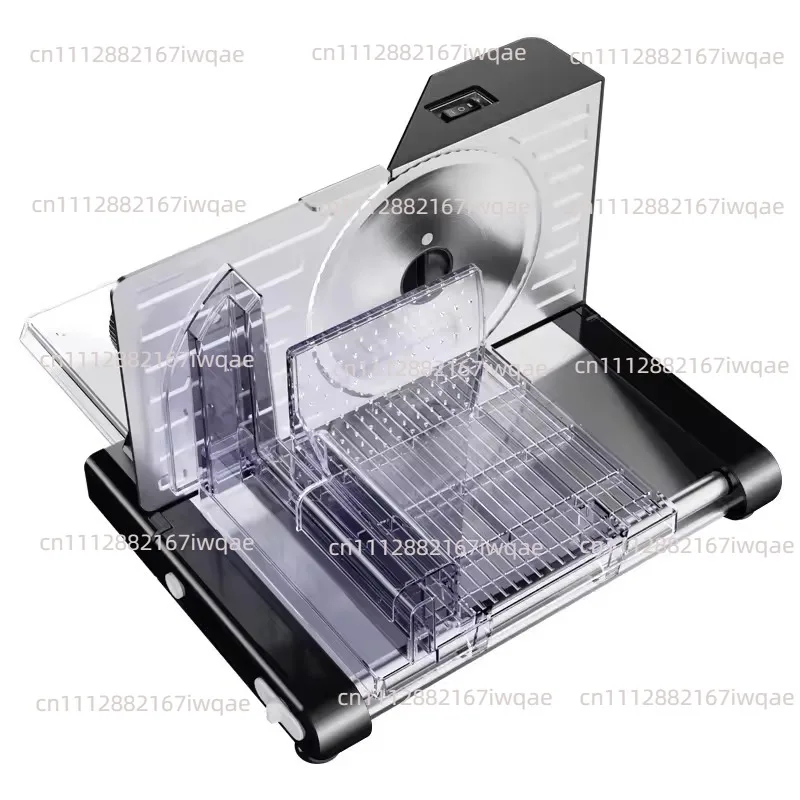 220V/110V Household Electric Slicer Silent Frozen Meat Stainless Steel Meat Slicer Commercial