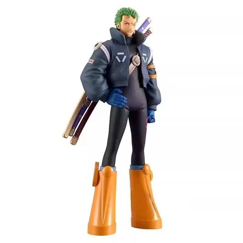 Bandai uma peça dxf a série grandline egghead nami luffy roronoa zoro sanji chopper anime figura ornamentos figura brinquedos presente