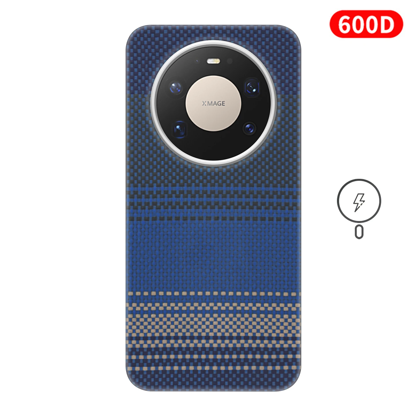 Kevlar aramid fiber phone case suitable for Huawei Mate80 magnetic suction lightweight business simplicity