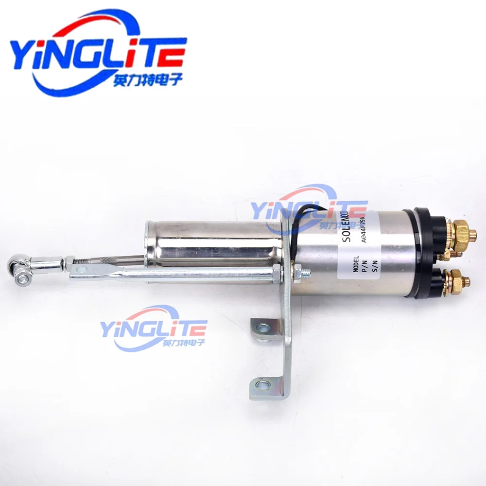 A044F796 Fuel Shut-Off Solenoid Valve 12V S393411 ONAN X2.5-G2 Generator Replacement Part