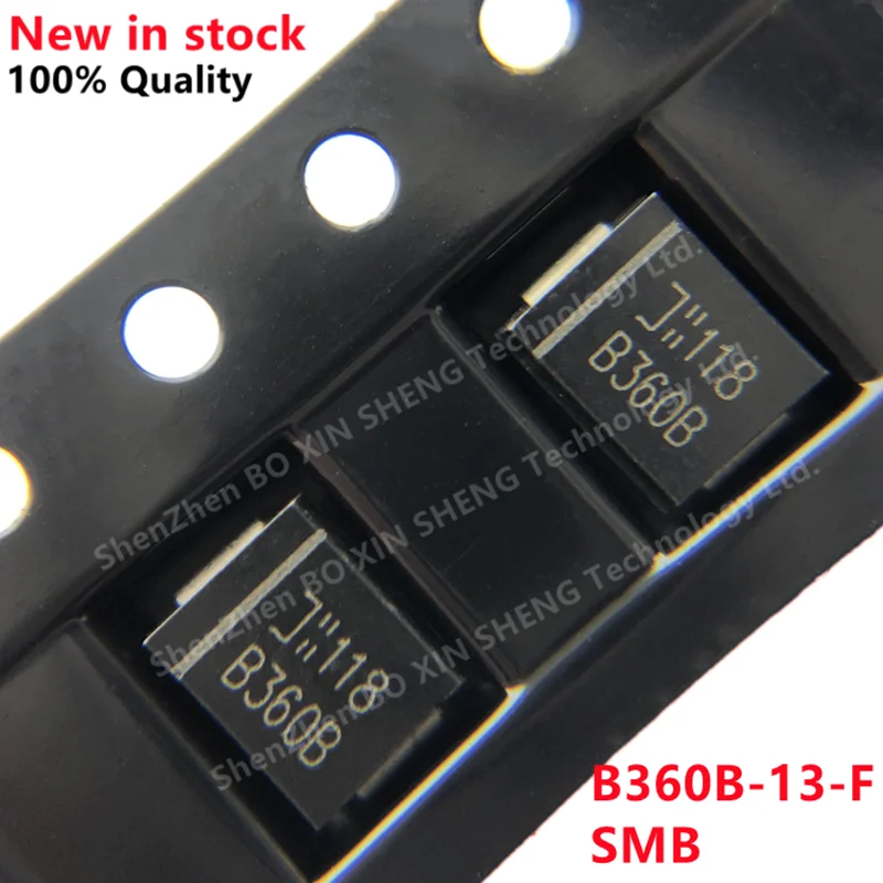 20PCS B360B-13-F B360B Marking B360B SMB SMD Schottky diode