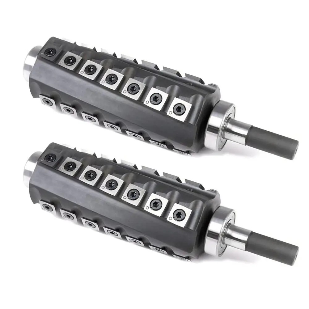 Any Size Custom for 2012NB DW735 Planer Spindle Shaft Helical Cutterhead for Thickness Planer Spiral Cutter Head