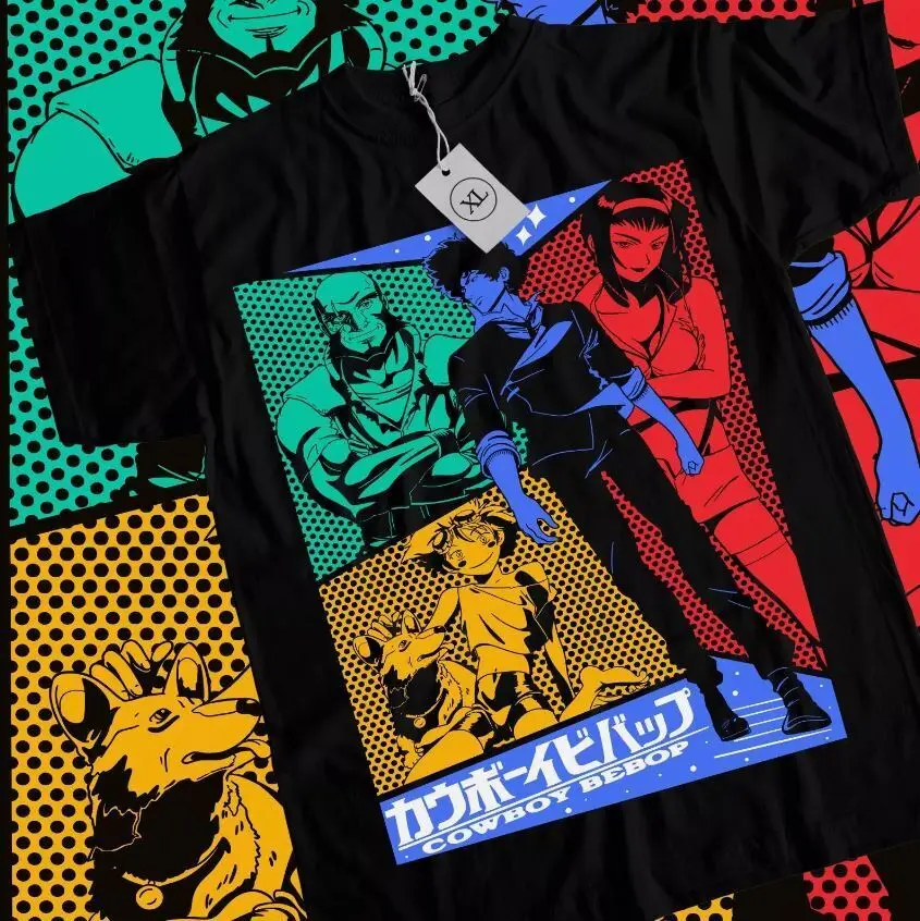 Cowboy Bebop Spike T-Shirt Spiegel Anime Manga Mama Geschenk Lustiges Shirt Alle Größen