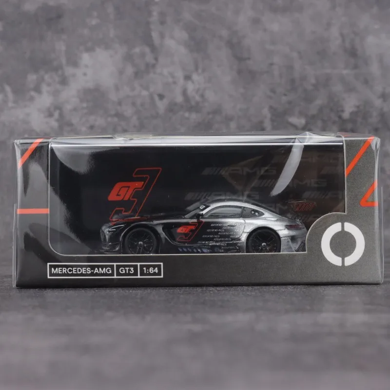 

Kilo 1: 64 AMG GT3 EVOIII cast alloy car model, a gift toy for friends on special occasions, an adult collection decoration item