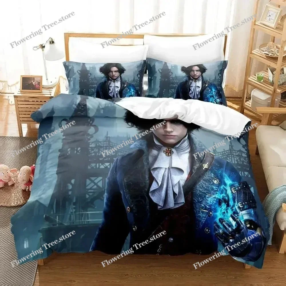 

Game Lies Of P Bedding Set Single Twin Full Queen King Size Bed Set Adult Kid Bedroom Duvet cover Sets 3D Anime Bed Sheet Set