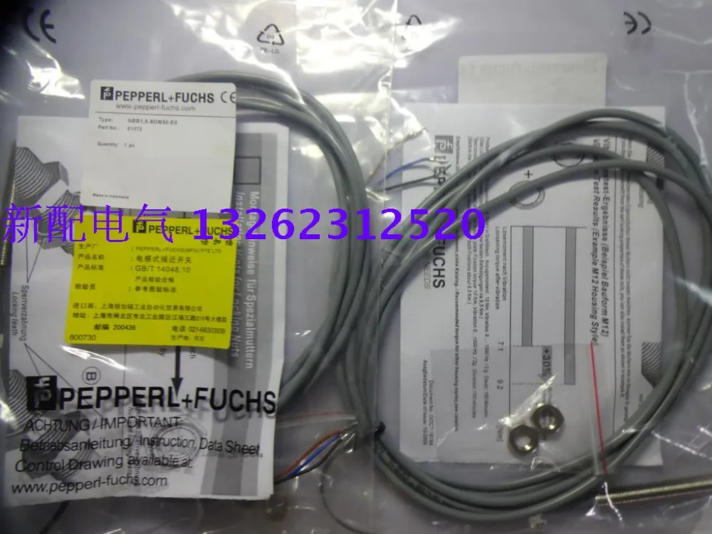 NBB1.5-8GM50-E0 NBB1.5-8GM50-E2 Новый высококачественный индуктивный датчик приближения P+F