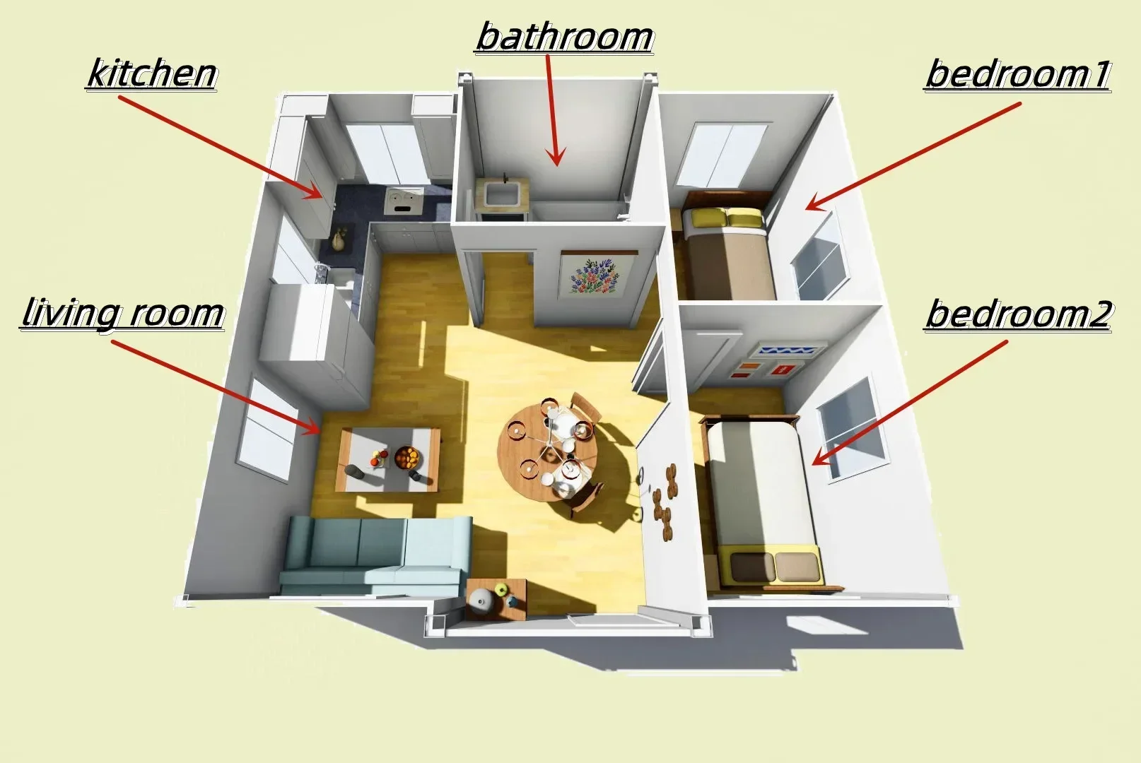 Customized 20ft 40ft 3 Bedroom 1 Bathroom Foldable Flat Pack Prefab Modern Australia Expandable Container House